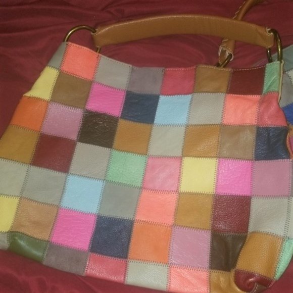 kooba patchwork purse